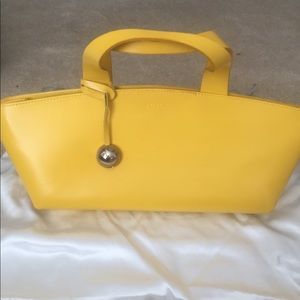 MOVING SALE! MUST GO! Pre-loved yellow Furla bag